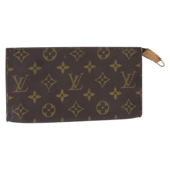 LOUIS VUITTON Monogram Bucket GM Accessory Pouch LV Auth 149172